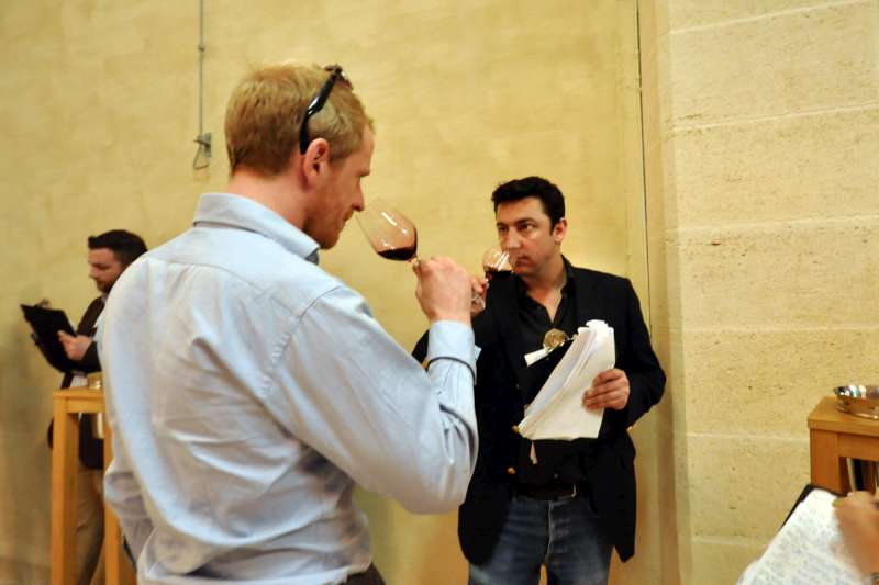  Henry and Ed tasting Ausone